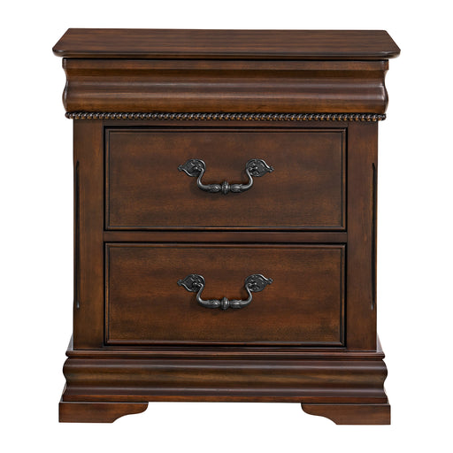 Northridge 3-Drawer Nightstand in Cherry - Maxx Save 