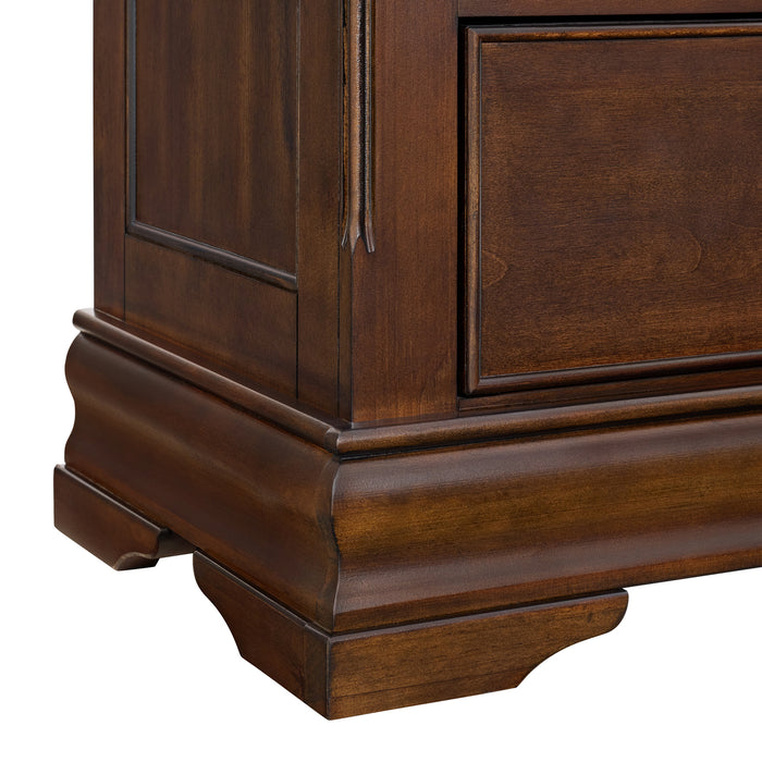 Northridge 6-Drawer Chest in Cherry - Maxx Save 