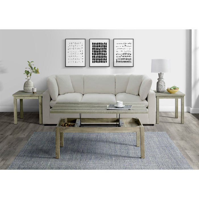 Oak Lawn Three Pack Occasional Set (Lift Top Coffee Table)