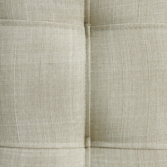 Oak Lawn Grey Bar Table Single Pack (Table + 3 Tan Fabric Stools) - Maxx Save 