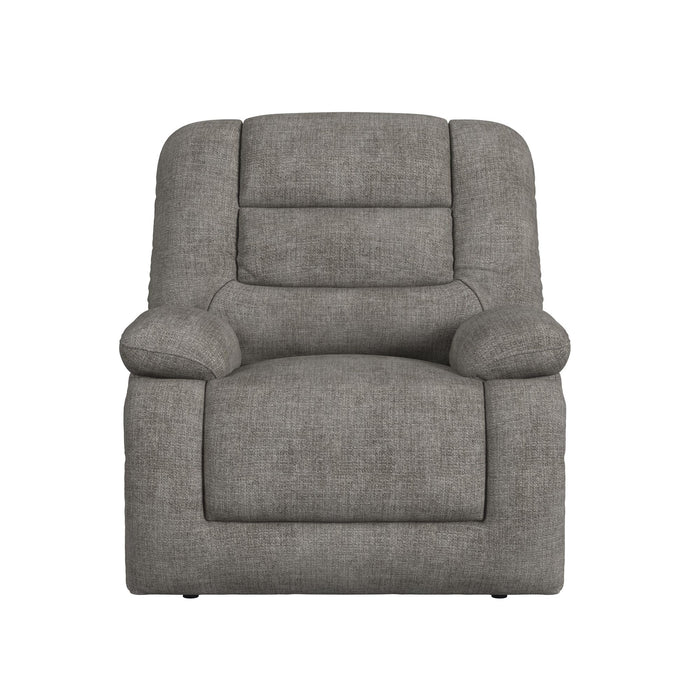 Odessa P3 Recliner W/Heat Massage, zero gravity, memory foam in Amount Grey