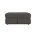 Options One Storage Ottoman in Palmer Plus Ash - Maxx Save 