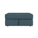 Options One Storage Ottoman in Palmer Plus Teal - Maxx Save 