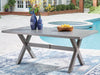Half Moon Beach Outdoor Dining Table - Maxx Save 