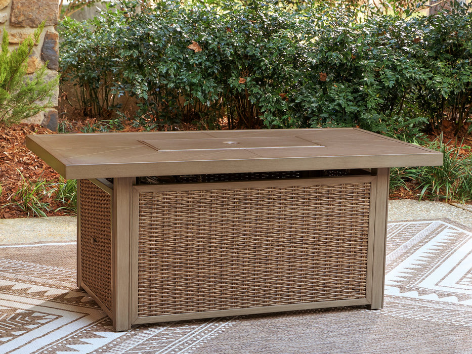 Laguna Heights Outdoor Fire Pit Table - Maxx Save 