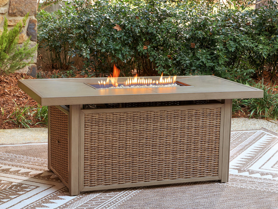 Laguna Heights Outdoor Fire Pit Table - Maxx Save 