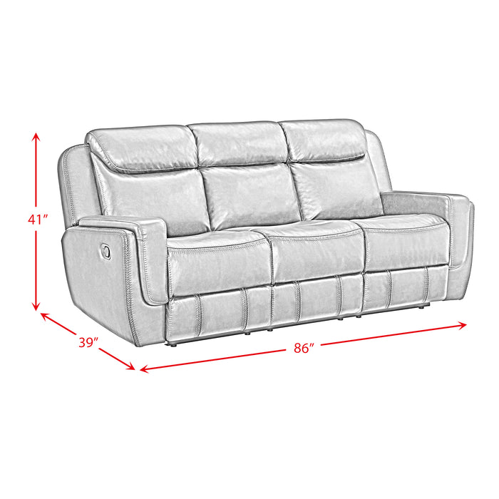 Panther 2PC Living Room Set in Neono Brown-Sofa & Loveseat