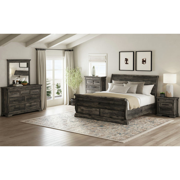 Park Ridge Sleigh Storage Bedroom Set - Maxx Save 
