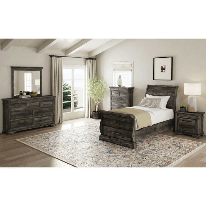 Park Ridge Sleigh Storage Bedroom Set - Maxx Save 