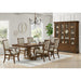 Phillipe Standard Height Dining Set in Cherry-Table and Four Chairs - Maxx Save 