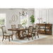 Phillipe Standard Height Dining Set in Cherry-Table and Four Chairs - Maxx Save 