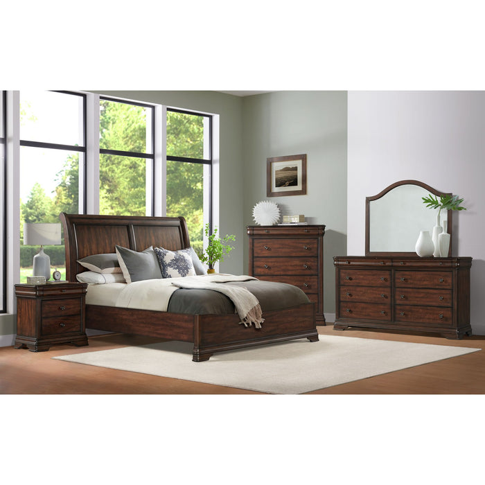 Phillipe 5-Drawer Chest in Cherry