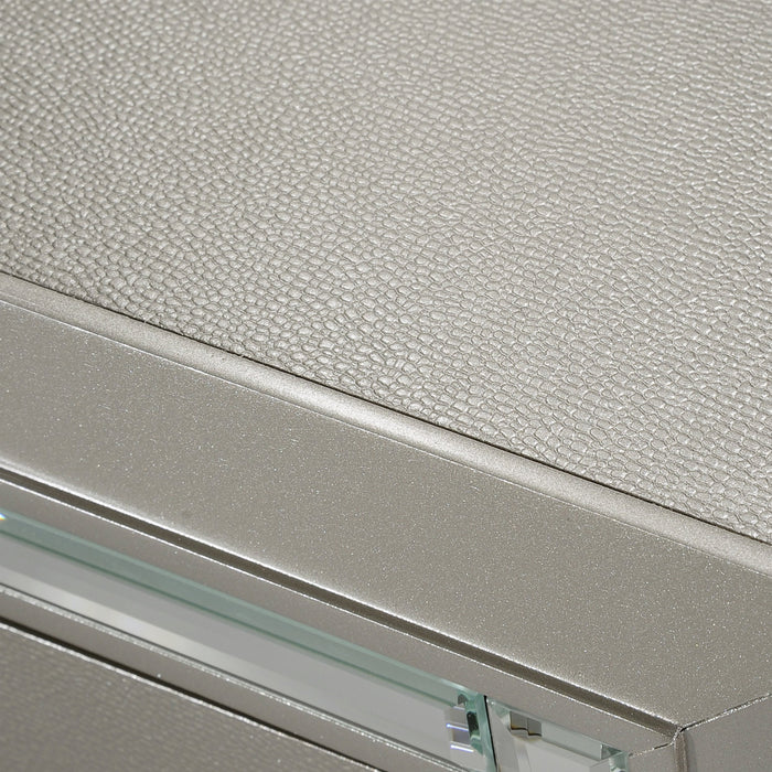 Platinum Platform Storage Bedroom Set - Maxx Save 