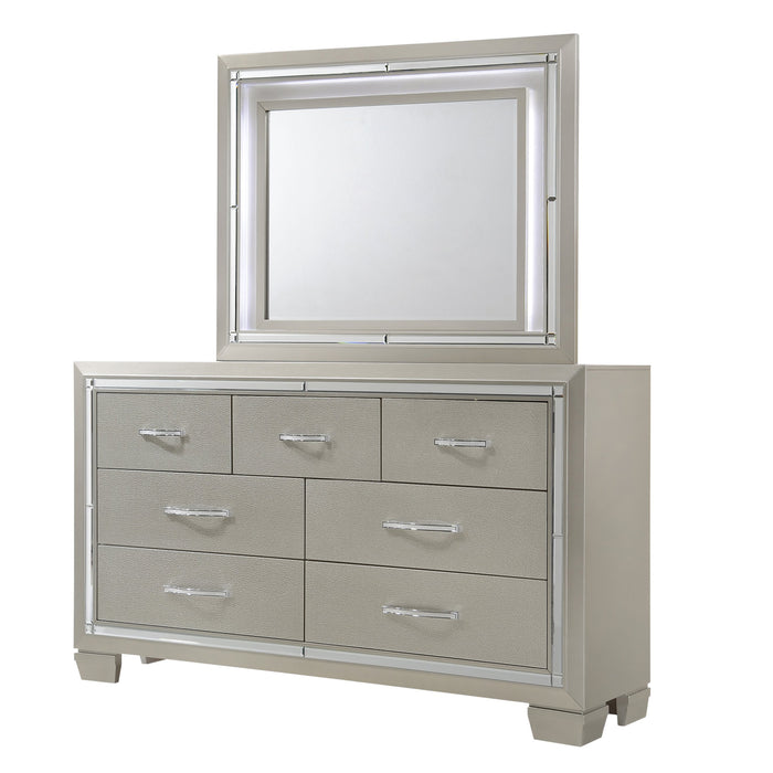 Platinum Dresser&Mirror Set - Maxx Save 