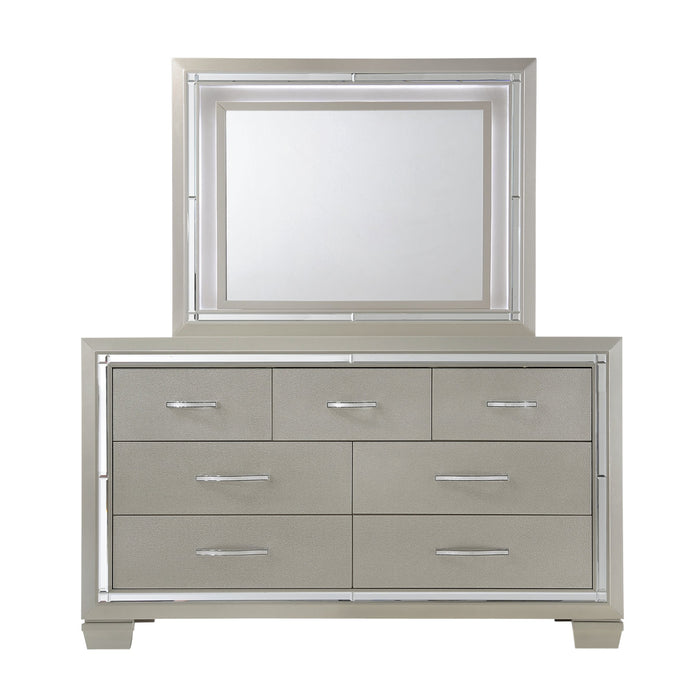 Platinum Dresser&Mirror Set - Maxx Save 