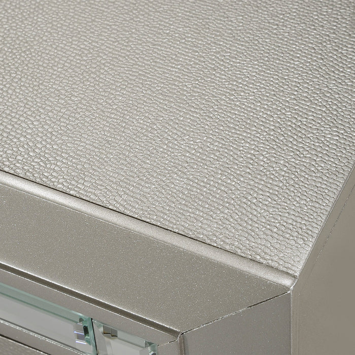 Platinum Youth Dresser & Mirror w/ LED Light Set - Maxx Save 