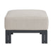 Playa Ottoman - Dark Grey and Olefin Beige - Maxx Save 