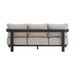 Playa Sofa - Dark Grey and Olefin Beige with 2 Pillows - Maxx Save 