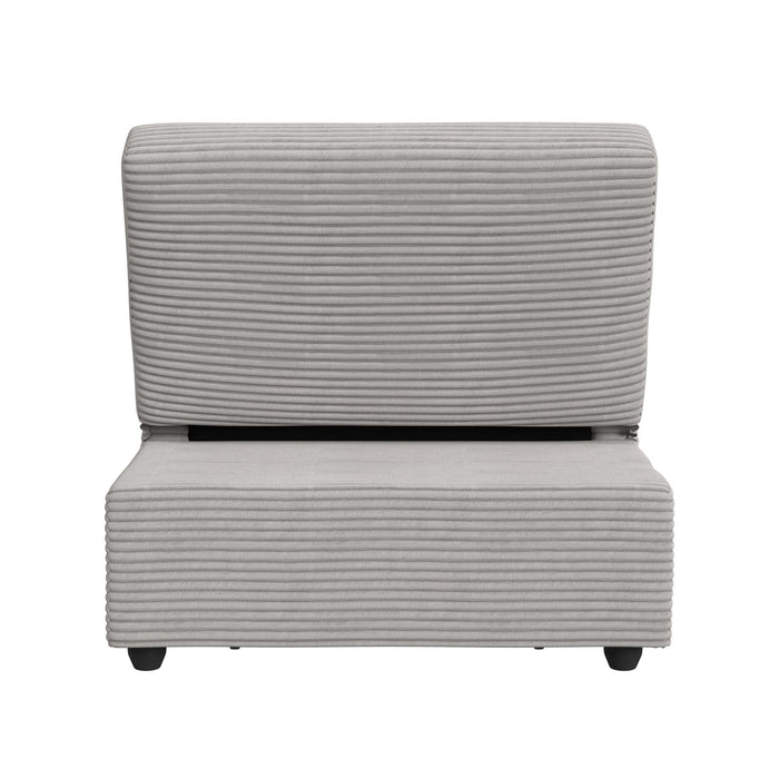 Pluto Chair with kidney pillow, Klik Klak and Pop up in Coronado Grey - Maxx Save 