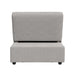 Pluto Chair with kidney pillow, Klik Klak and Pop up in Coronado Grey - Maxx Save 