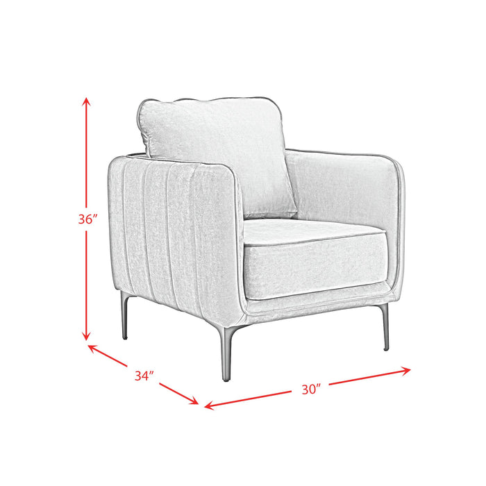 Rae Chair in Lavish 152 Green Velvet - Maxx Save 