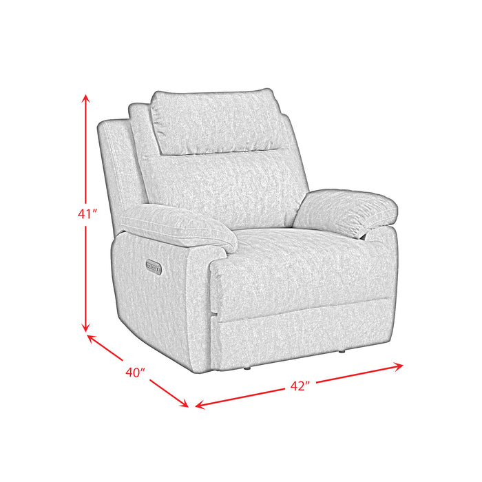 Regal P2 Recliner, zero gravity, memory foam in Explore Charcoal - Maxx Save 