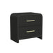 Ridgemont Storage Bedroom Set in Black with Grain - Maxx Save 