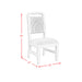 Ridgemont Dining Side Chair with Grey Fabric in Black with Grain (2 Per Carton) - Maxx Save 