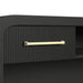 Ridgemont Dressing Table in Black with Grain - Maxx Save 