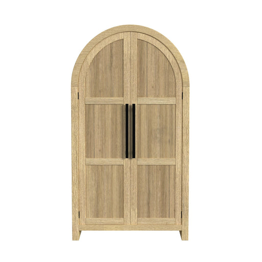 Ridgemont Large Bookcase in Natural - Maxx Save 