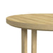 Ridgemont Round Dining Table in Natural - Maxx Save 