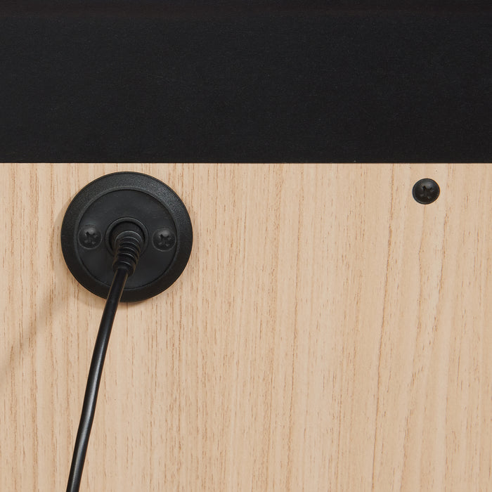 Rio Nightstand with Electronic Features - Maxx Save 