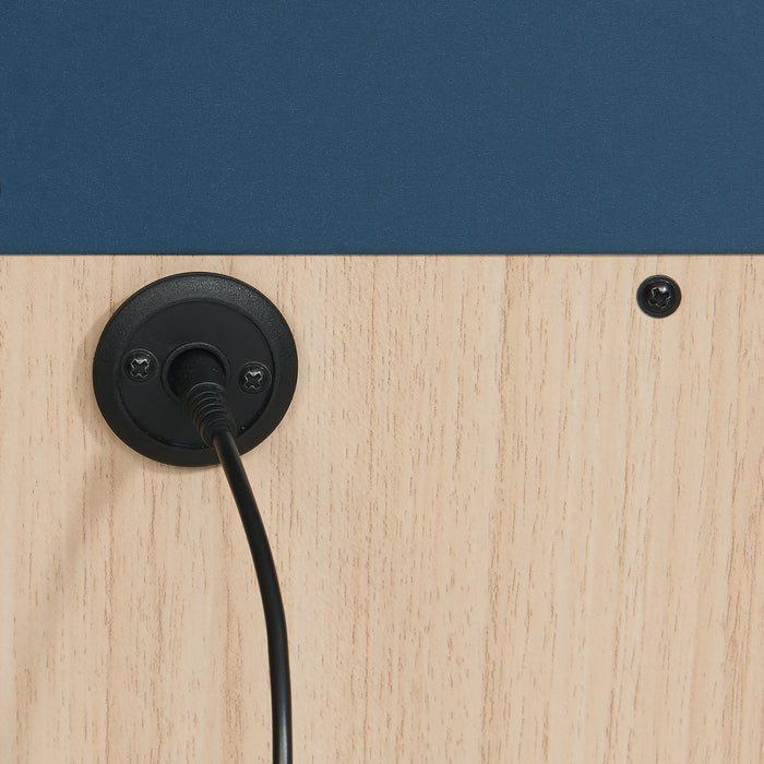 Rio Nightstand with Electronic Features - Maxx Save 