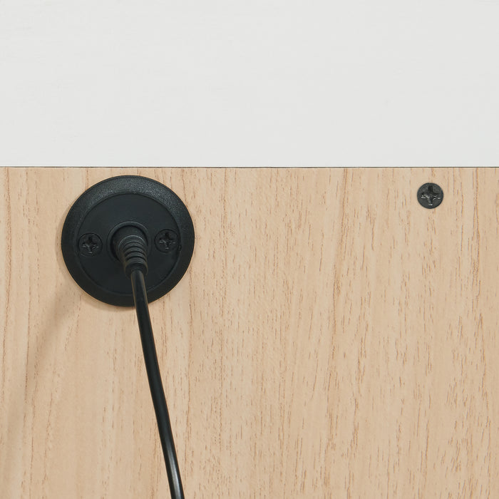 Rio Nightstand with Electronic Features - Maxx Save 