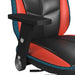 Rollins Gaming Chair with LED and Speaker in Black and Red - 3A Packing - Maxx Save 