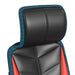 Rollins Gaming Chair with LED and Speaker in Black and Red - 3A Packing - Maxx Save 
