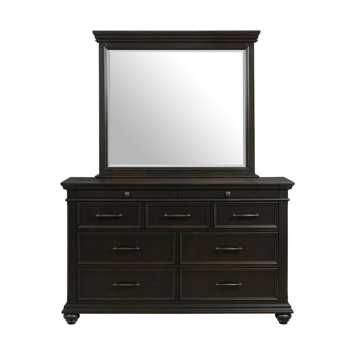 Slater Dresser & Mirror Set Black - Maxx Save 
