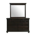 Slater Dresser & Mirror Set Black - Maxx Save 