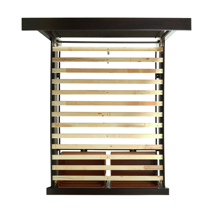 Slater Platform Storage Bedroom Set Black - Maxx Save 