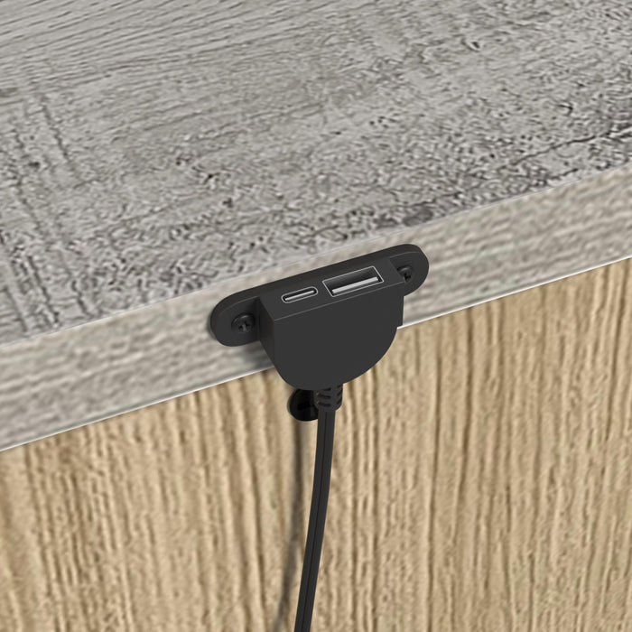 San Matteo Bedroom Set with LED - Maxx Save 