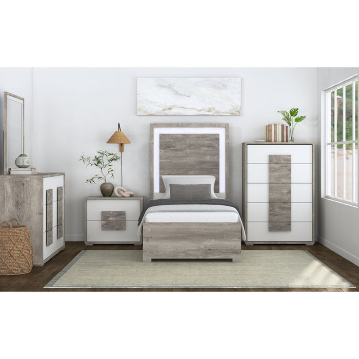 San Matteo Bedroom Set with LED - Maxx Save 