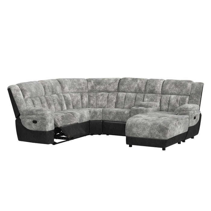 Santorini Armless Chair in Dillon/Shire Grey - Maxx Save 