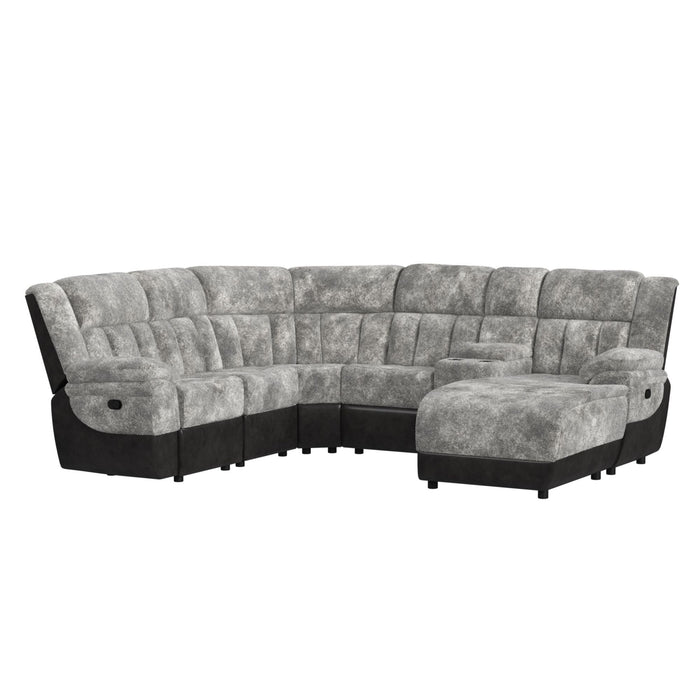 Santorini Console in Dillon/Shire Grey - Maxx Save 