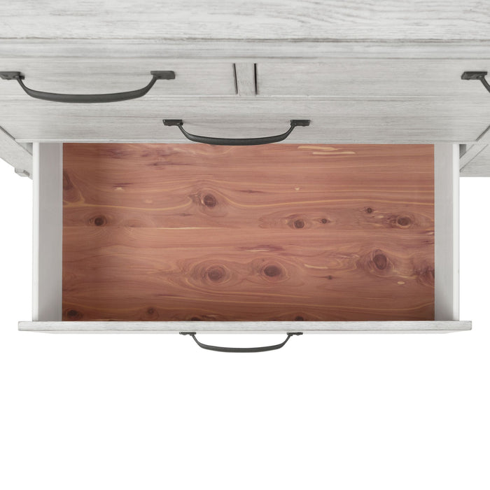 Scott Dresser & Mirror Set White Finish - Maxx Save 