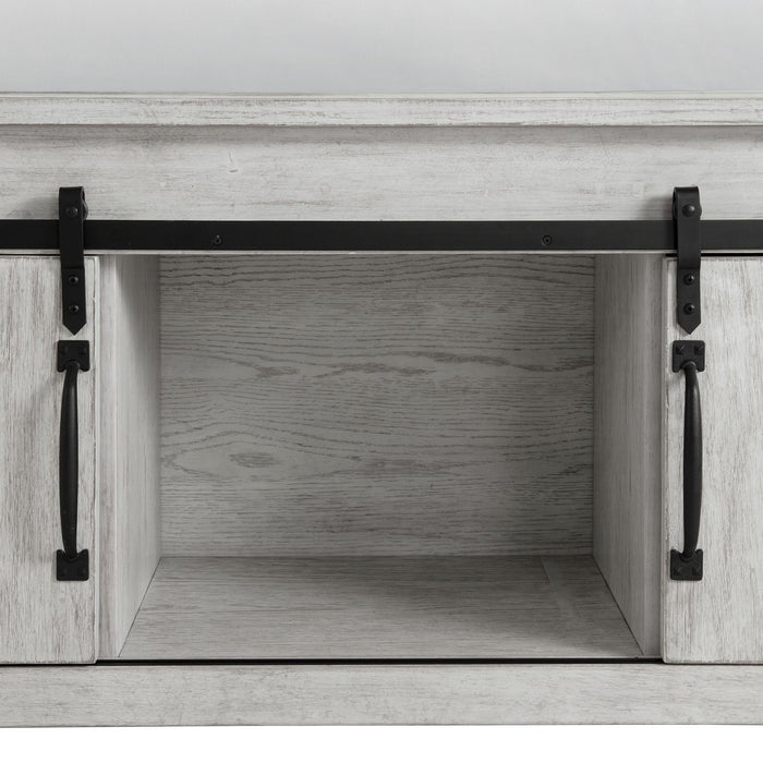 Scott Storage Bed White Finish - Maxx Save 