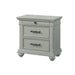 Slater Nightstand w/USB Grey - Maxx Save 