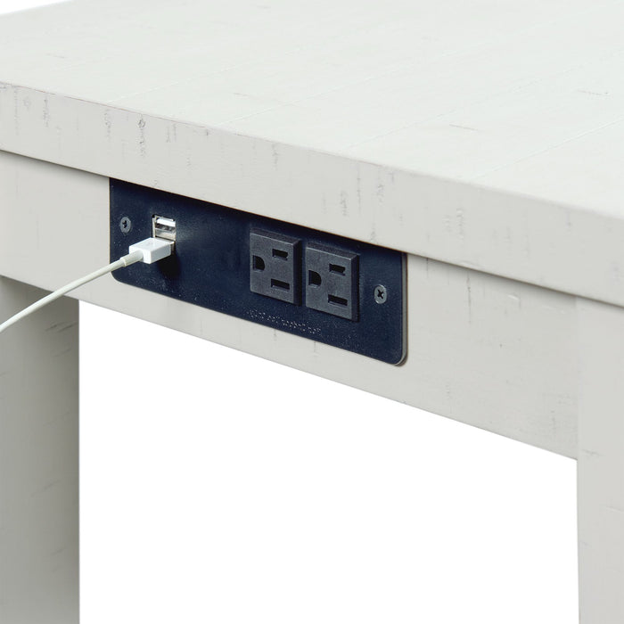 Stone Occasional Bar Table Single Pack in White (Table + Three Stools) - Maxx Save 