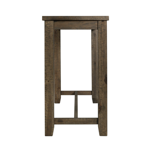 Stone Occasional Bar Table Single Pack Gray Finish (Table + Three Stools) - Maxx Save 