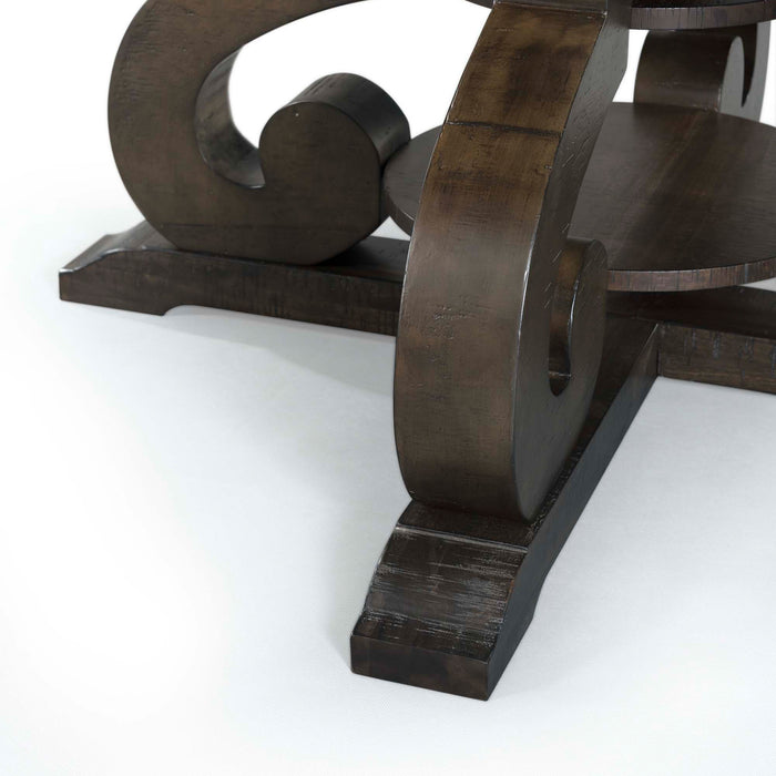 Stone Round Dining Table W/PU Base - Maxx Save 