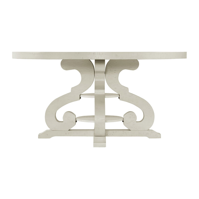 Stone Round Dining Table W/PU Base - Maxx Save 